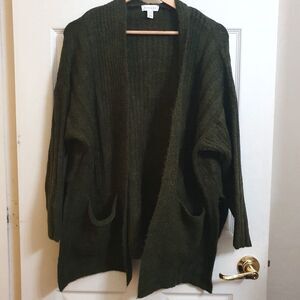 Topshop Textured Cardigan Sweater
